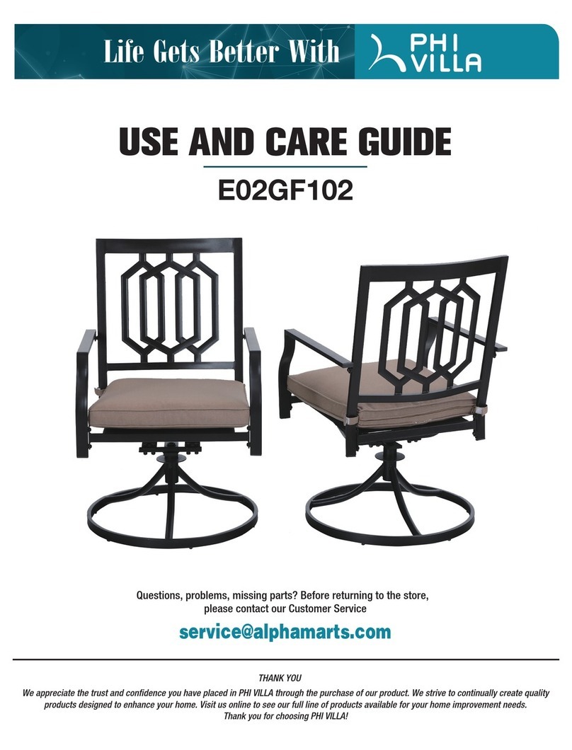 PHI VILLA E02GF102 User manual