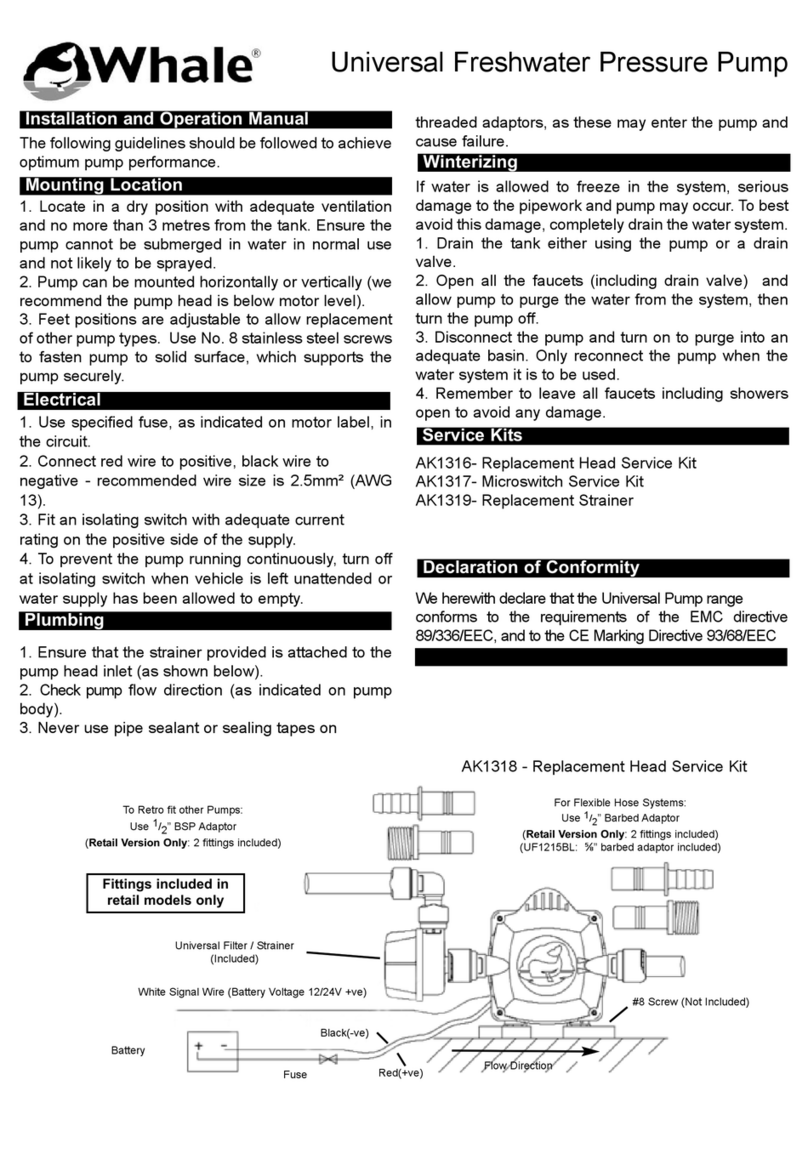 Whale UF1215 User manual