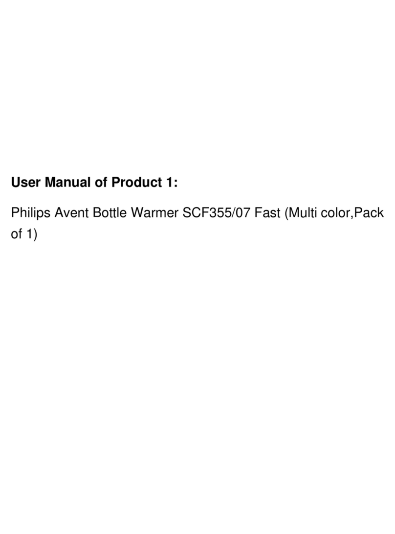 Philips AVENT SCF355/07 User manual