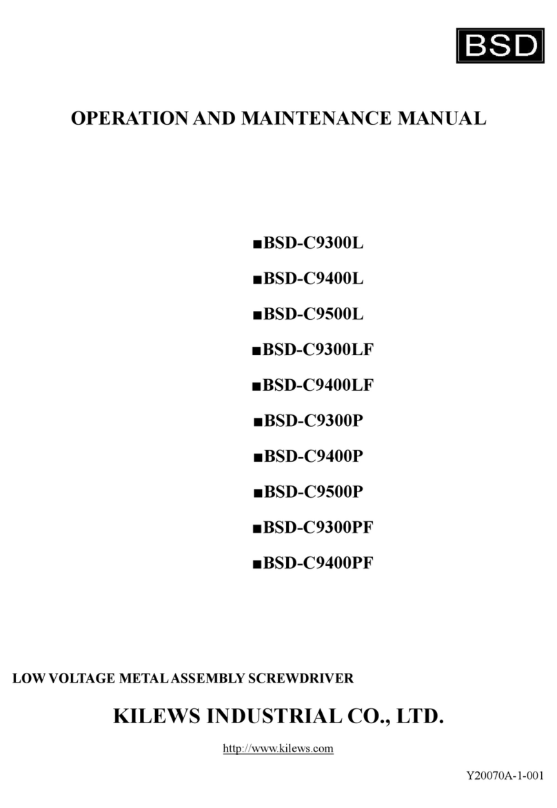 Kilews BSD-C9300L User manual