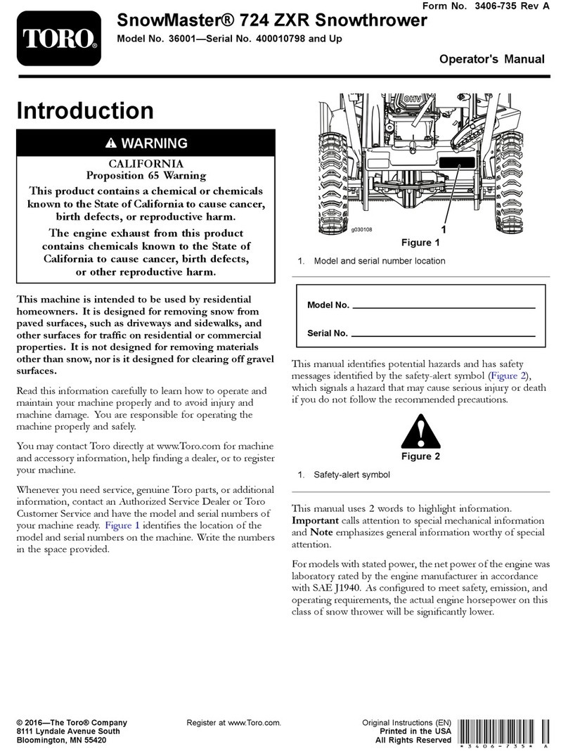 Toro 36001 User manual