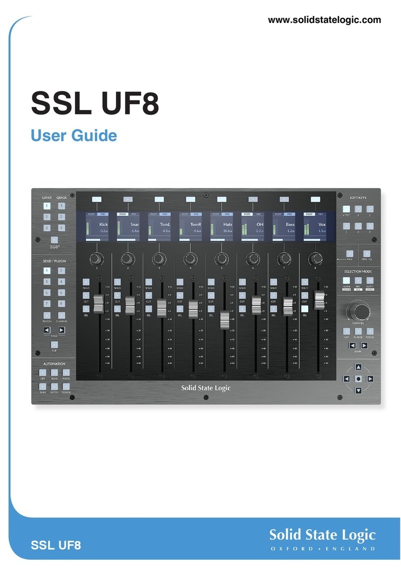Solid State Logic UF8 User manual