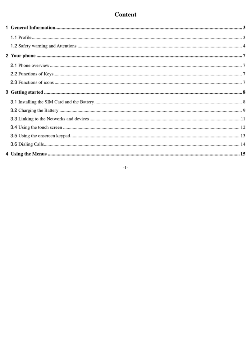 Unimax V351 User manual