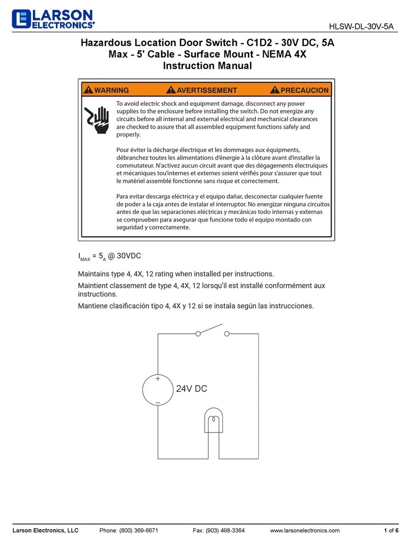 Larson Electronics C1D2 User manual