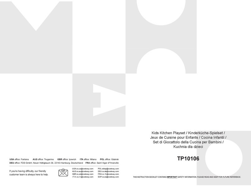 Costway TP10106 User manual