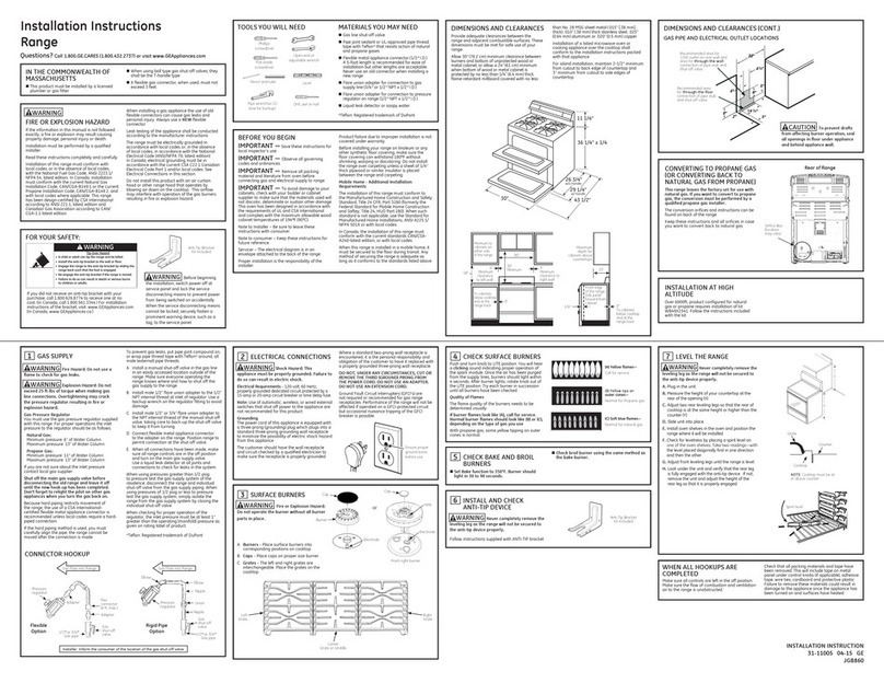 GE JGB860EEJ-ES User manual