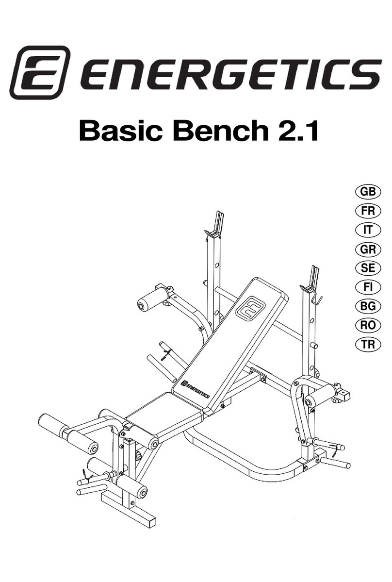 Energetics Basic Bench 2.1 User manual