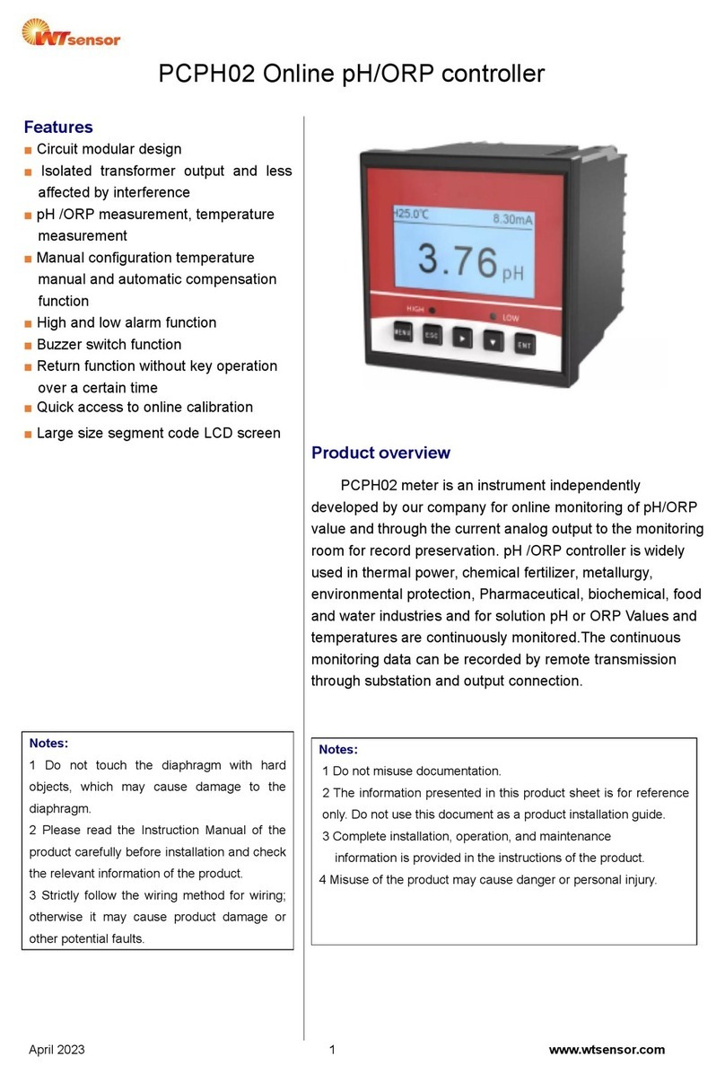WT sensor PCPH02 User manual WT sensor PCPH02 User manual