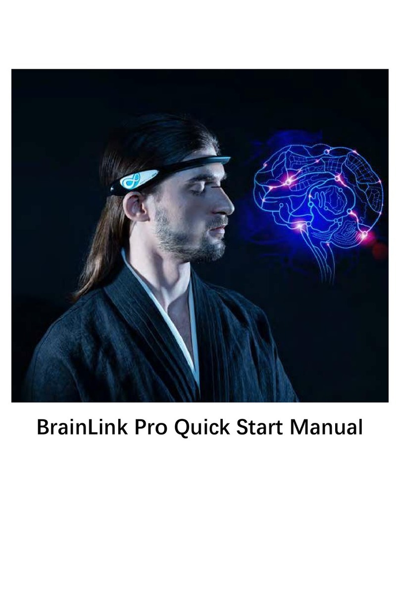 Macrotellect BrainLink Pro Instruction manual