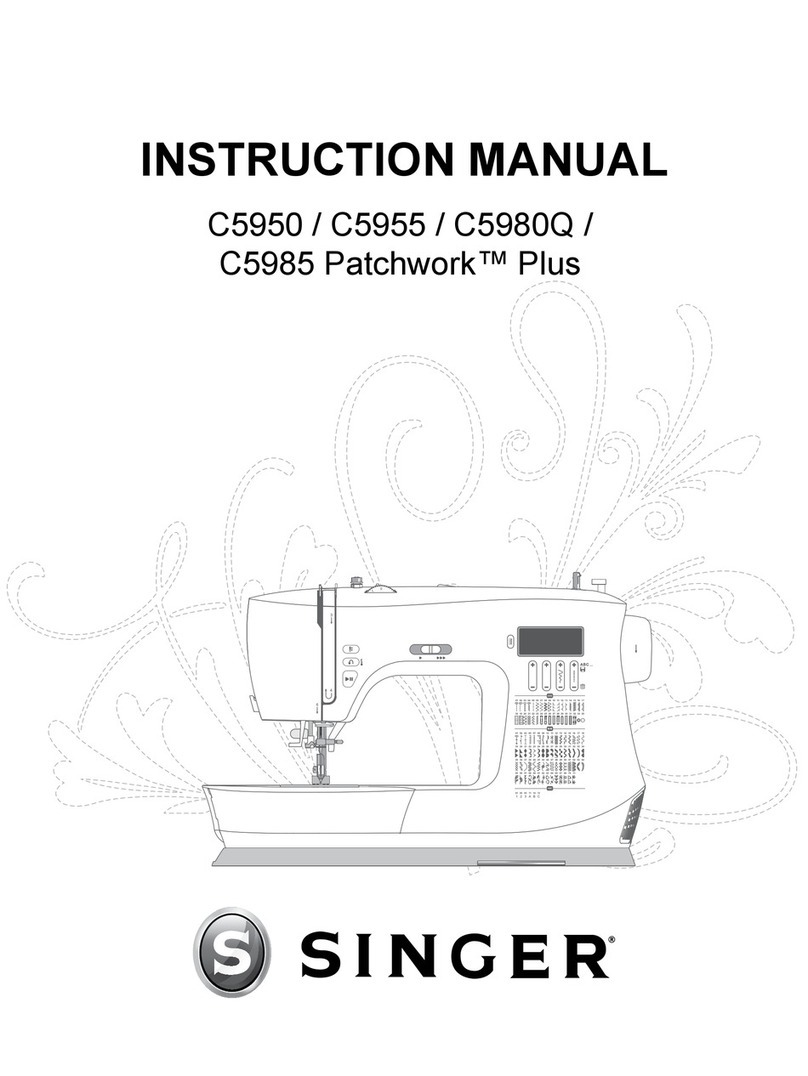 Singer Patchwork Plus C5950 User manual