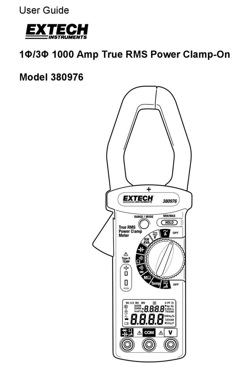 Extech Instruments 380976-K User manual Extech Instruments 380976-K User manual
