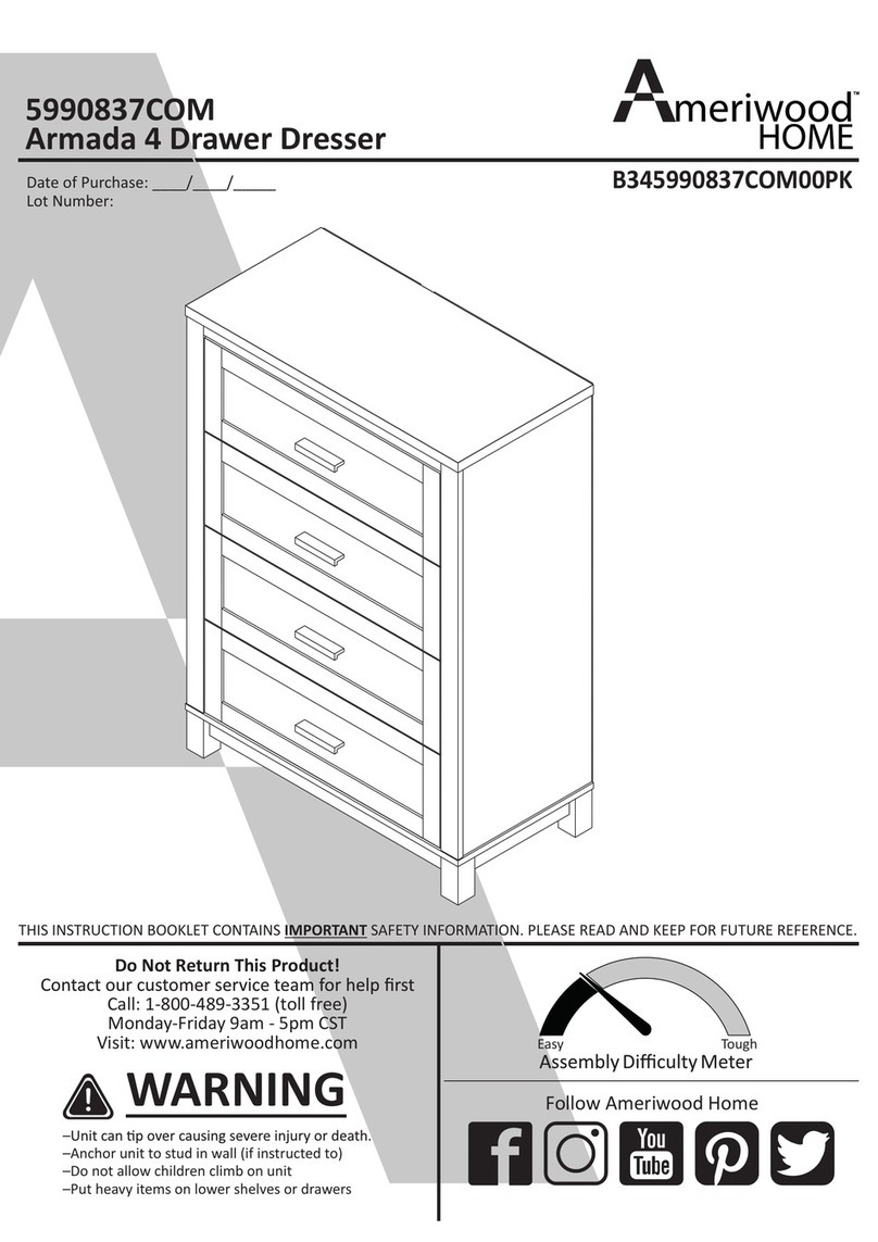 Ameriwood HOME Armada 5990837COM User manual