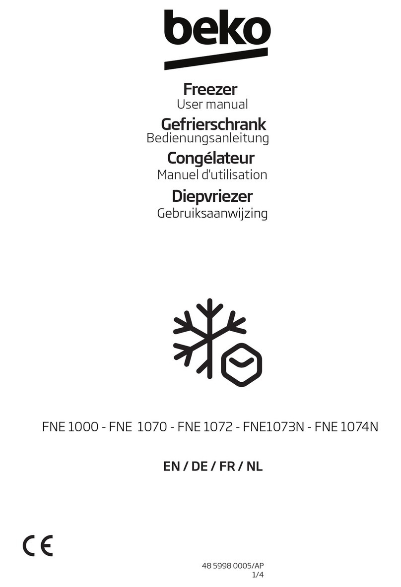 Beko FNE 1074N User manual
