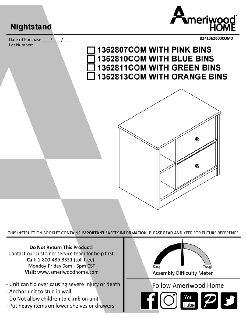Ameriwood HOME 1362807COM User manual