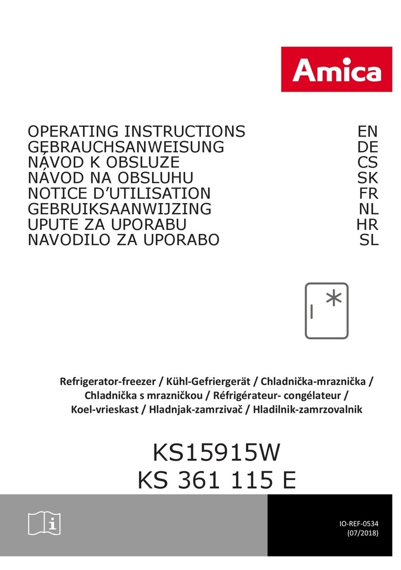 Amica KS 361 115 E User manual