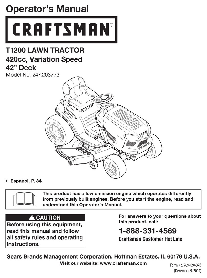 Craftsman 247.203773 User manual
