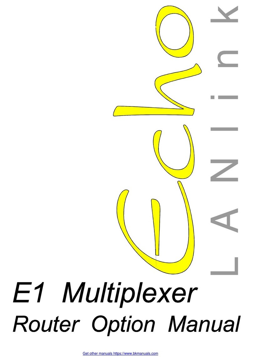 Eloquence Echo LANlink E1 User manual
