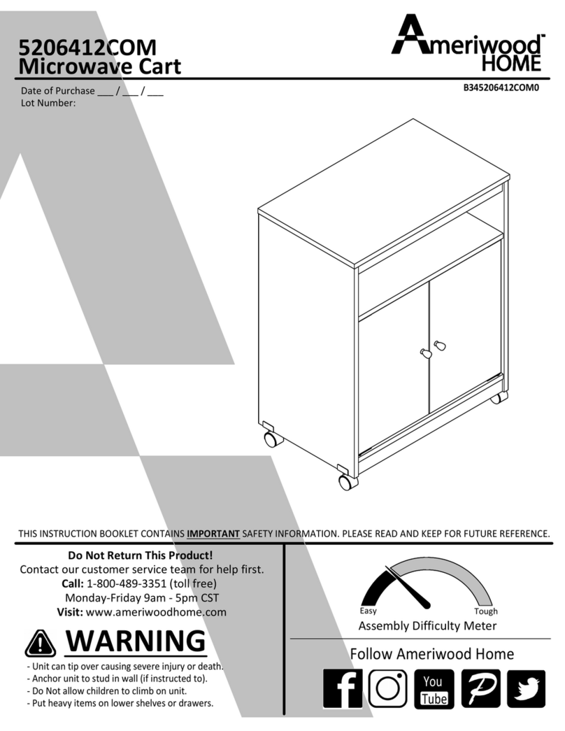 Ameriwood HOME 5206412COM User manual Ameriwood HOME 5206412COM User manual