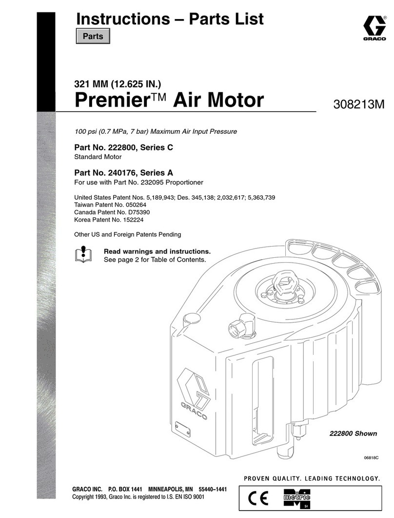 Graco Premier 240176 User manual