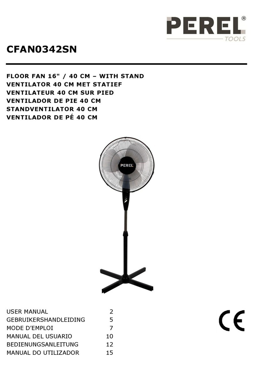 Perel CFAN0342SN User manual
