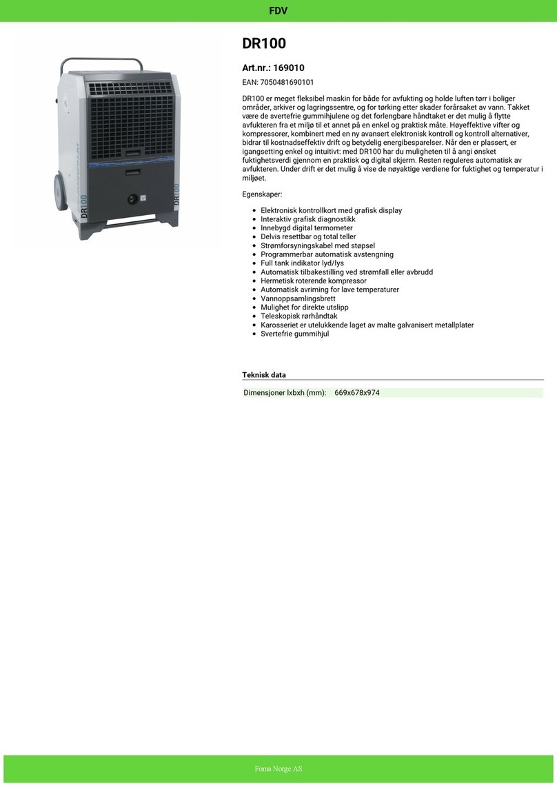 Foma 169010 User manual Foma 169010 User manual