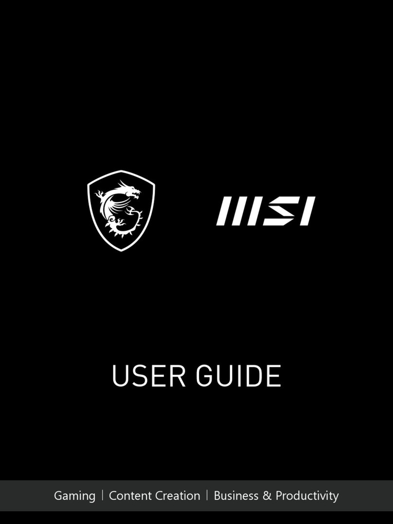 MSI GS77 User manual