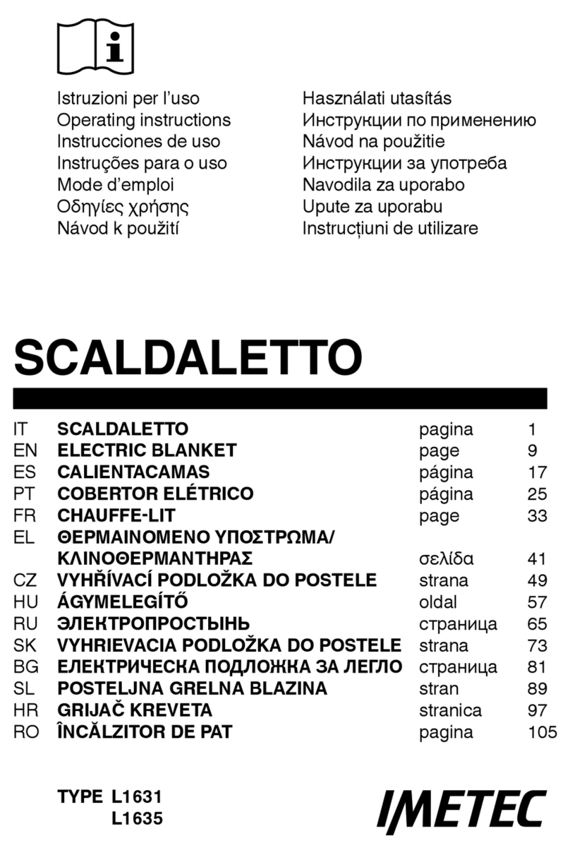 Imetec L1631 User manual