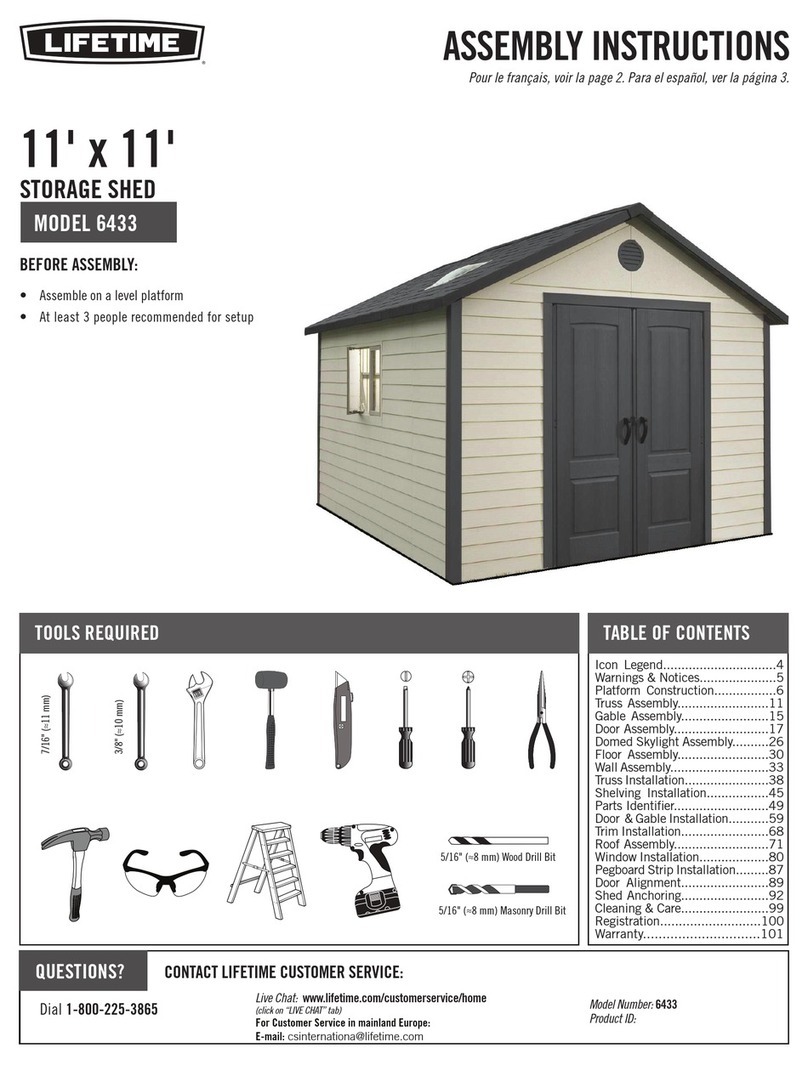 Lifetime 6433 User manual