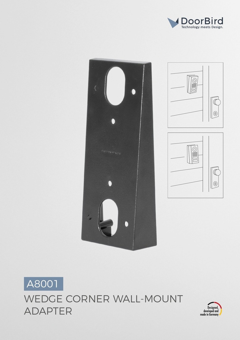 DoorBird A8001 User manual