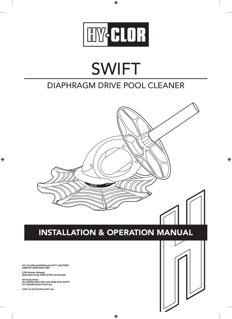 HY-CLOR SWIFT User manual