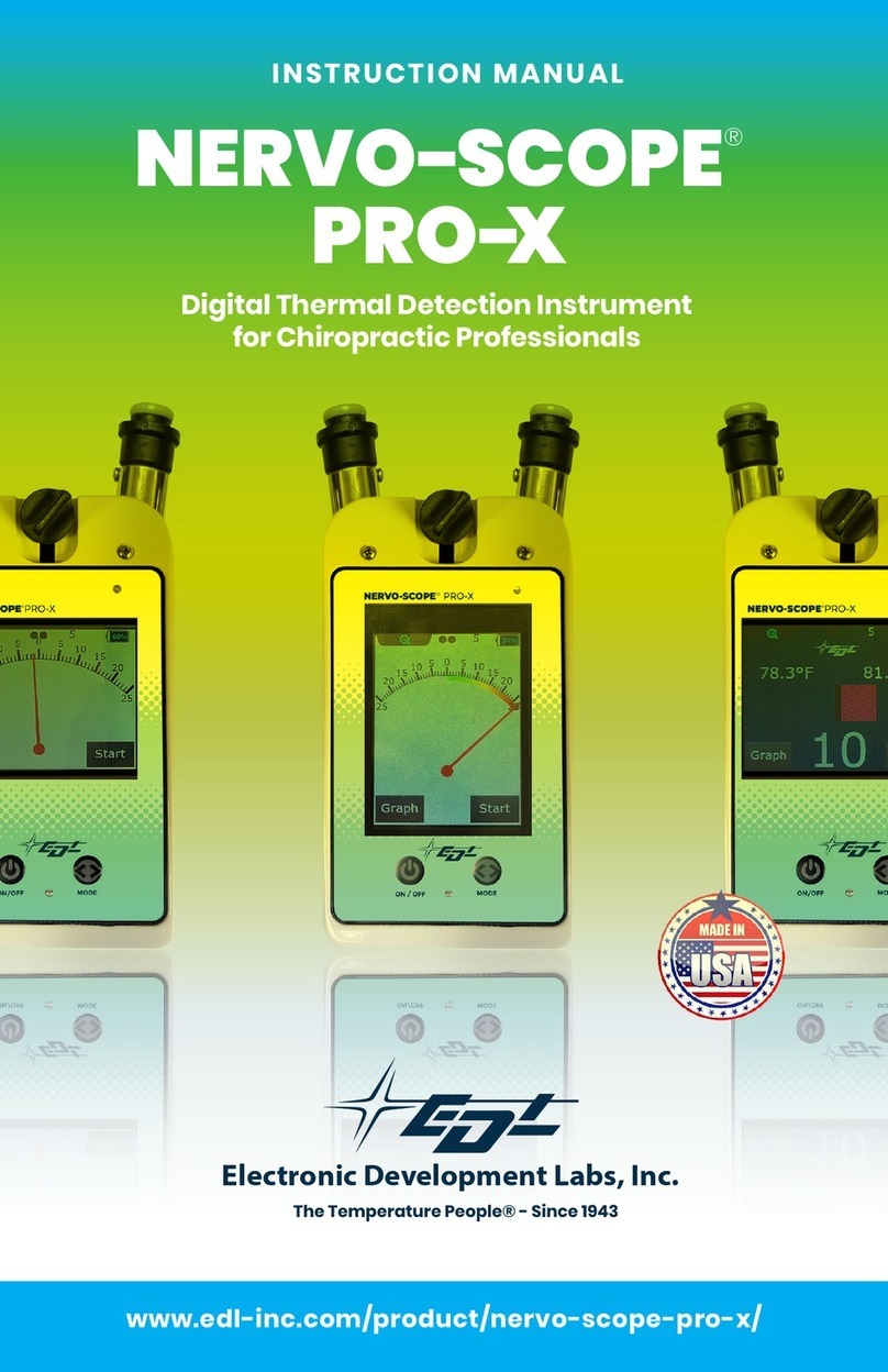 EDL NERVO-SCOPE PRO-X User manual
