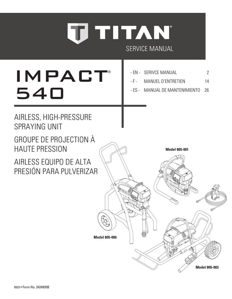 Titan 805-001 User manual