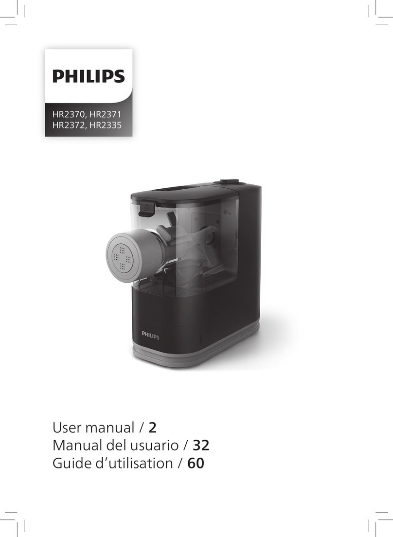 Philips HR2371 user manual
