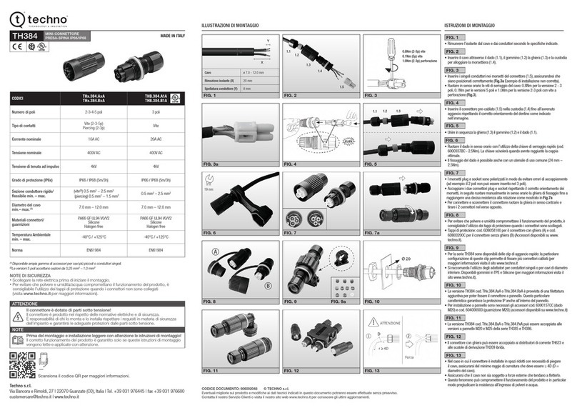 Techno TH384 User manual