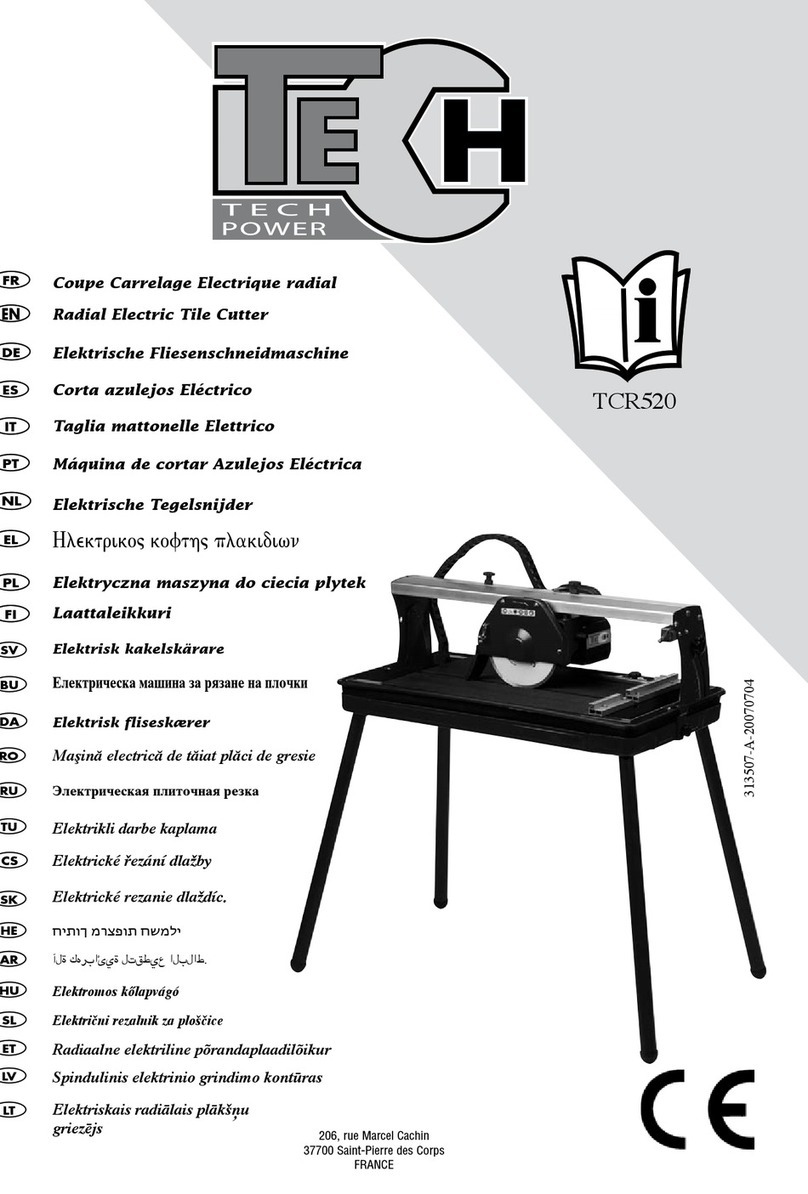 TE TCR520 User manual