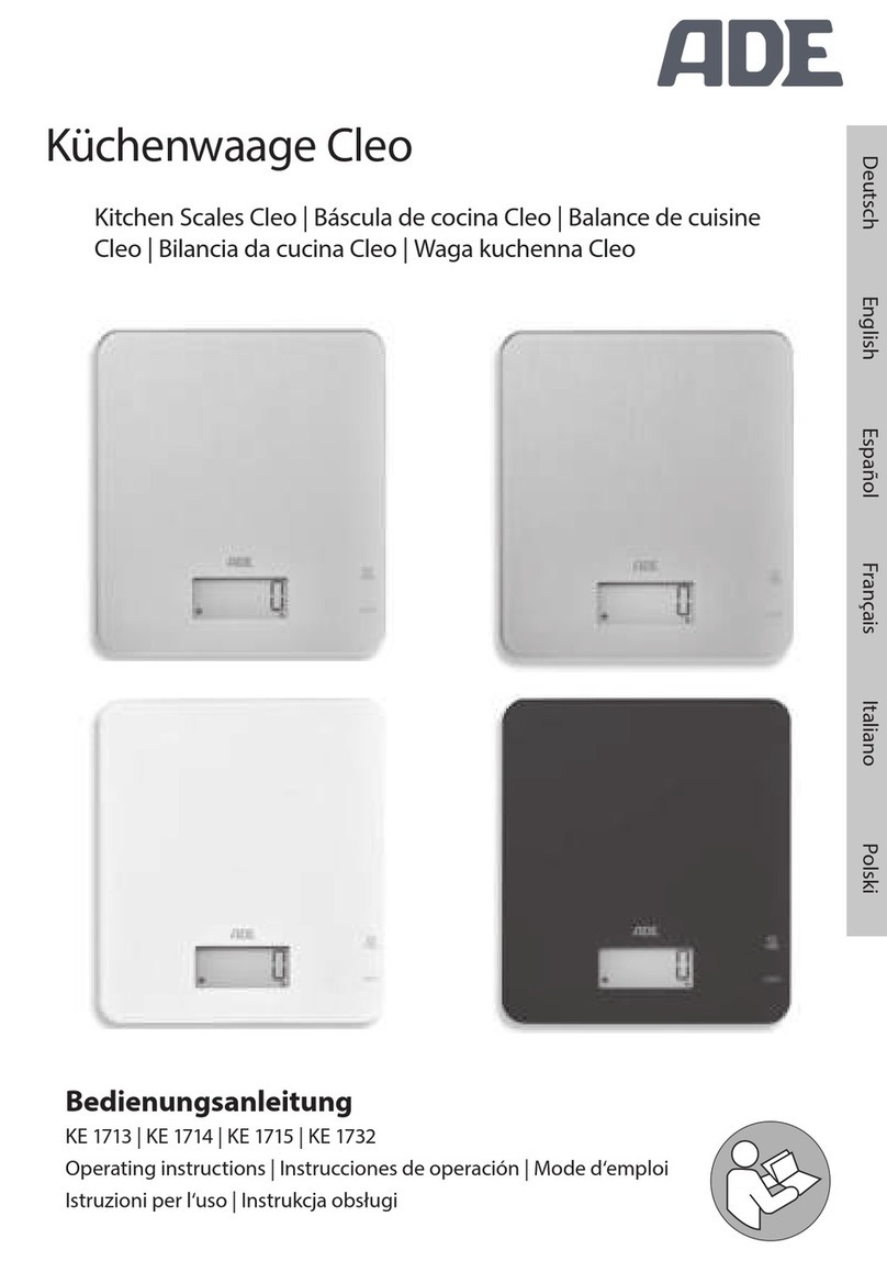 ADE Cleo User manual