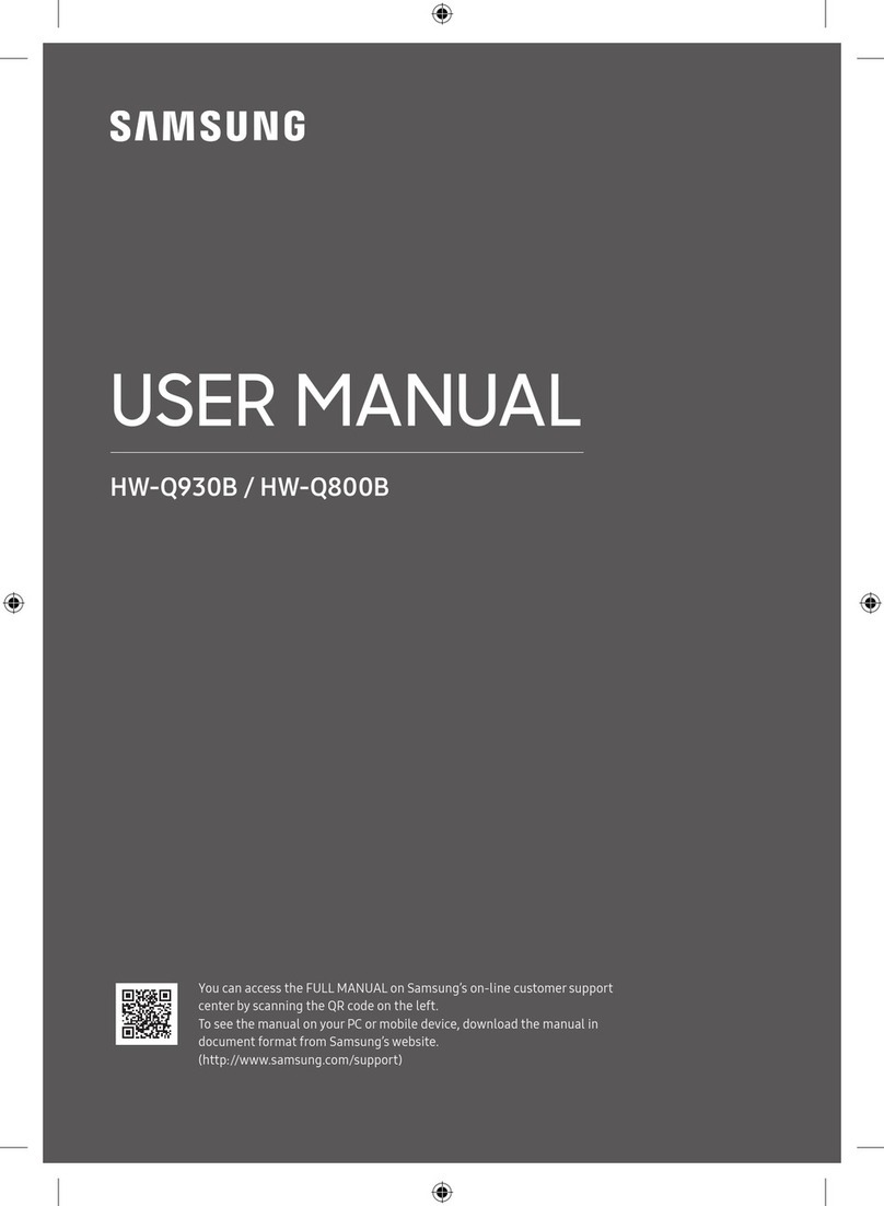 Samsung HW-Q930B User manual