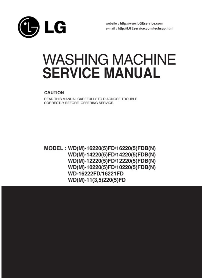 LG WD-16220FD User manual