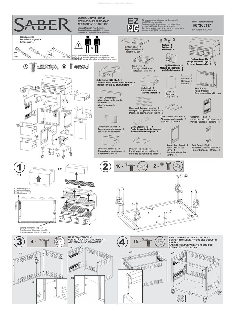 Saber Compact R67SC0917 User manual