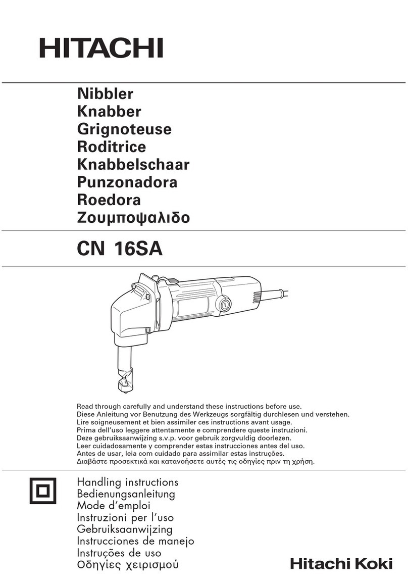 Hitachi CN 16SA User manual