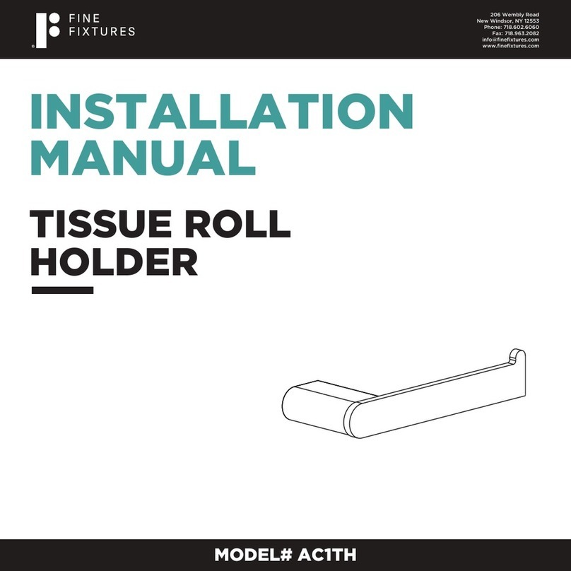 fine fixtures AC1TH User manual fine fixtures AC1TH User manual