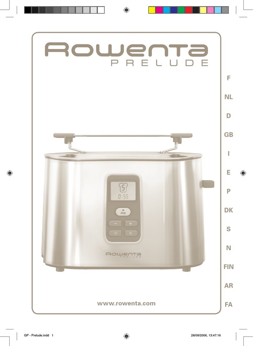 Rowenta TT6160 User manual