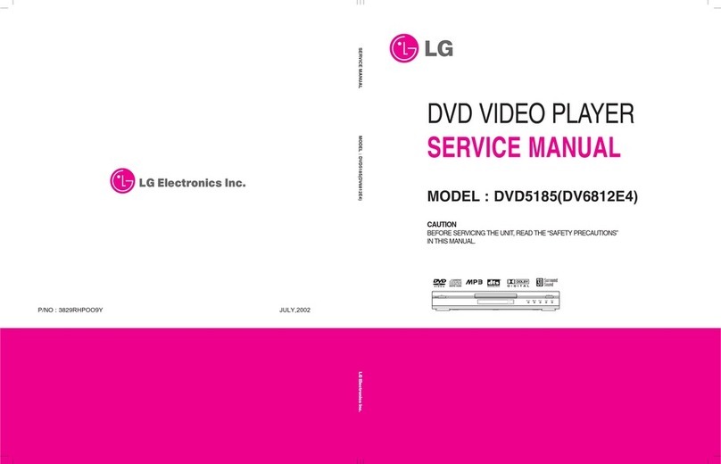 LG DV6812E4 User manual