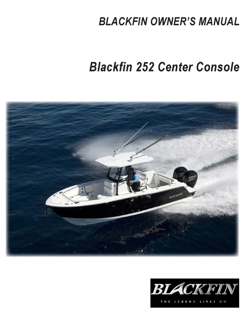 Blackfin 252 Center Console User manual Blackfin 252 Center Console User manual