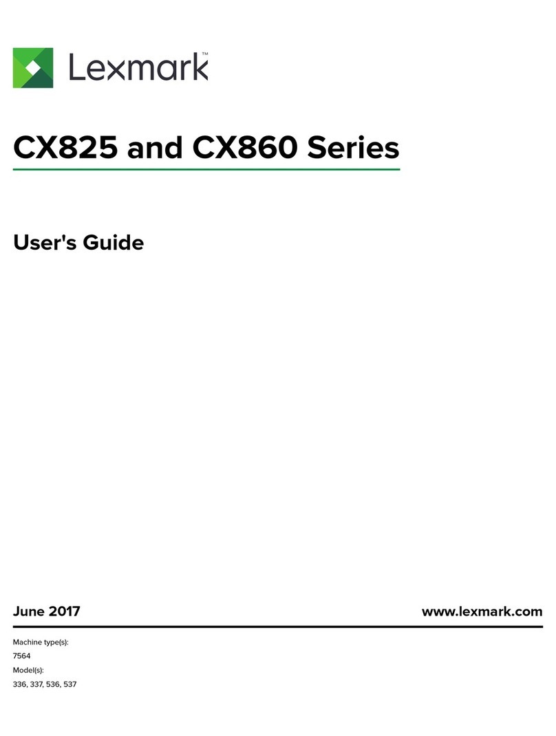 Lexmark 42KT152 User manual