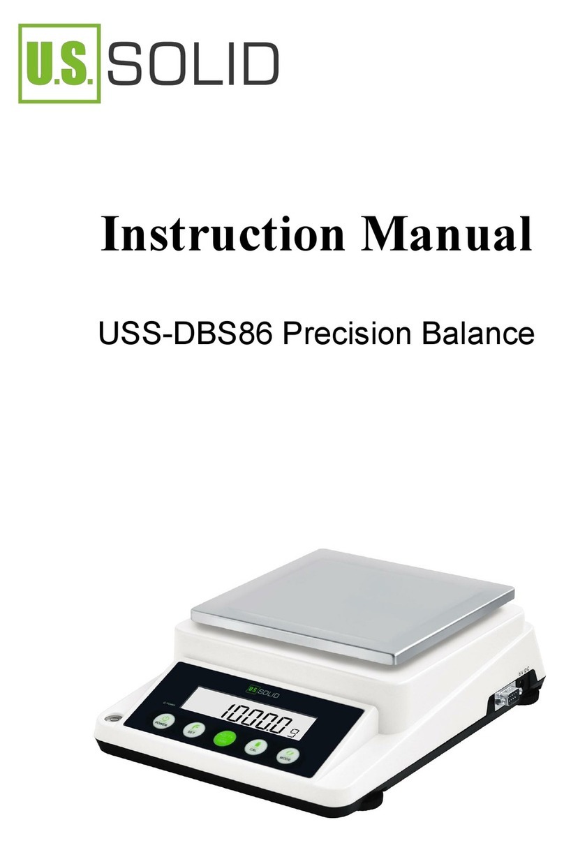 U.S. Solid USS-DBS86 User manual