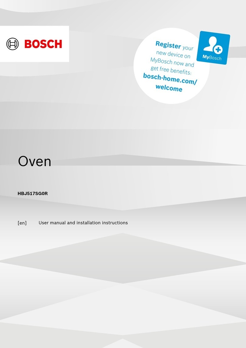 Bosch HBJ517SG0R User manual