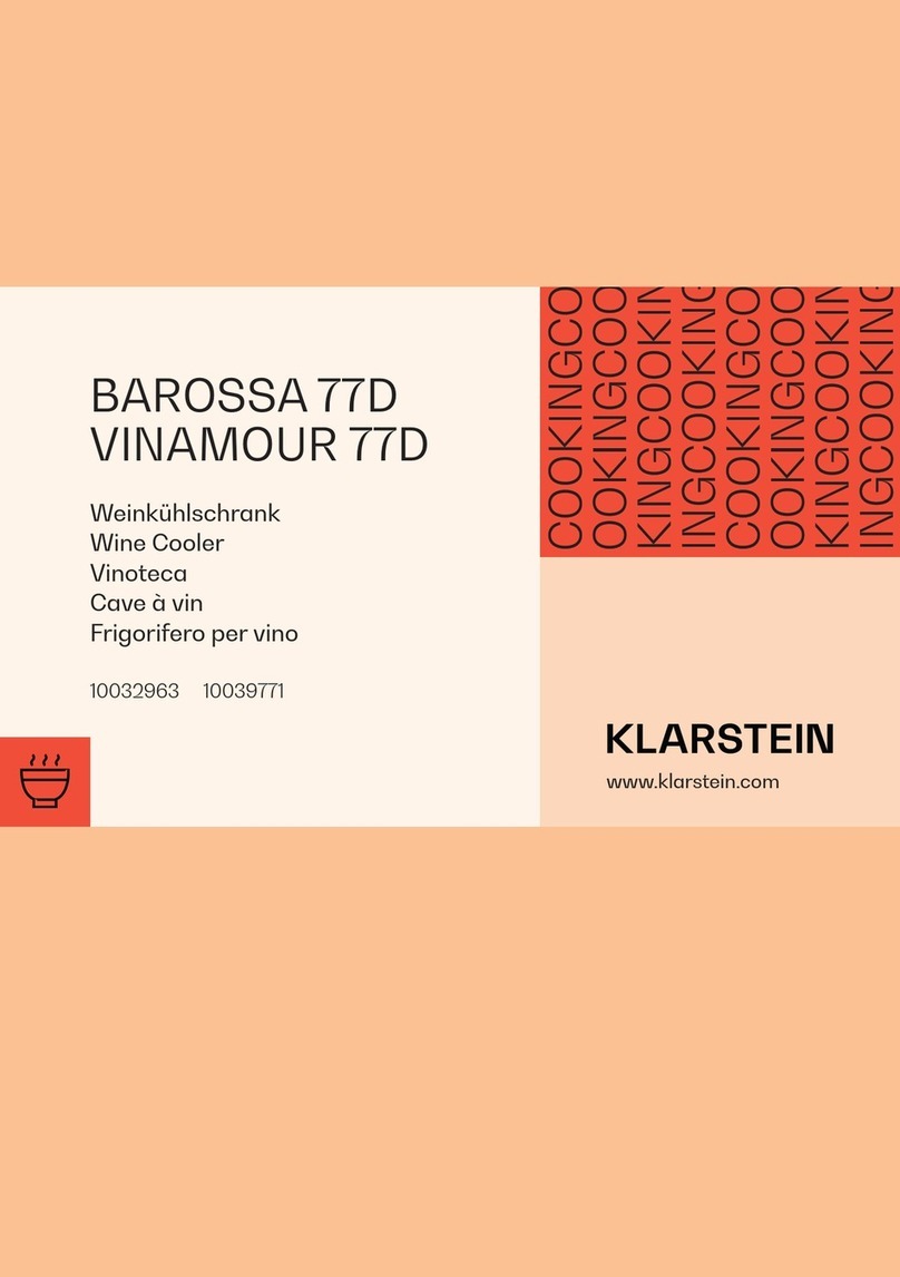 Klarstein BAROSSA 77D User manual