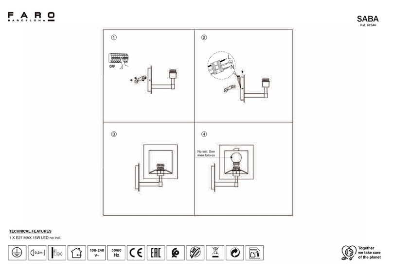 Faro Barcelona SABA 68544 User manual
