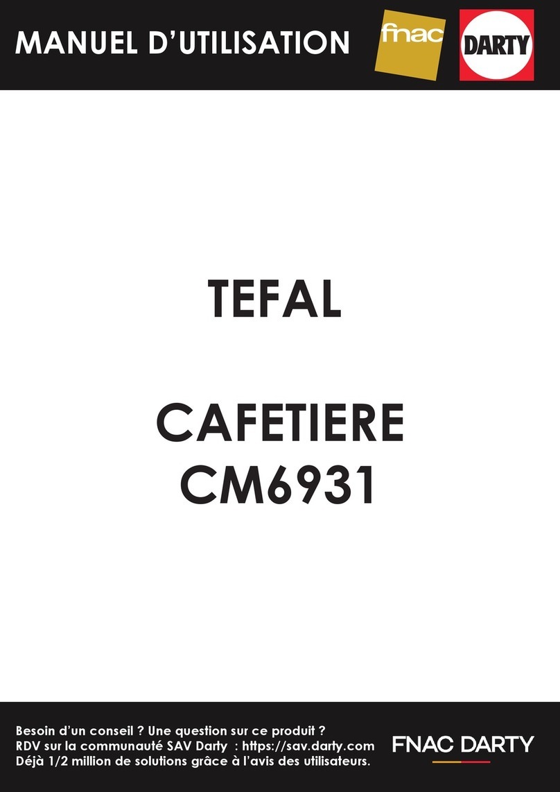 TEFAL CM6931 User manual
